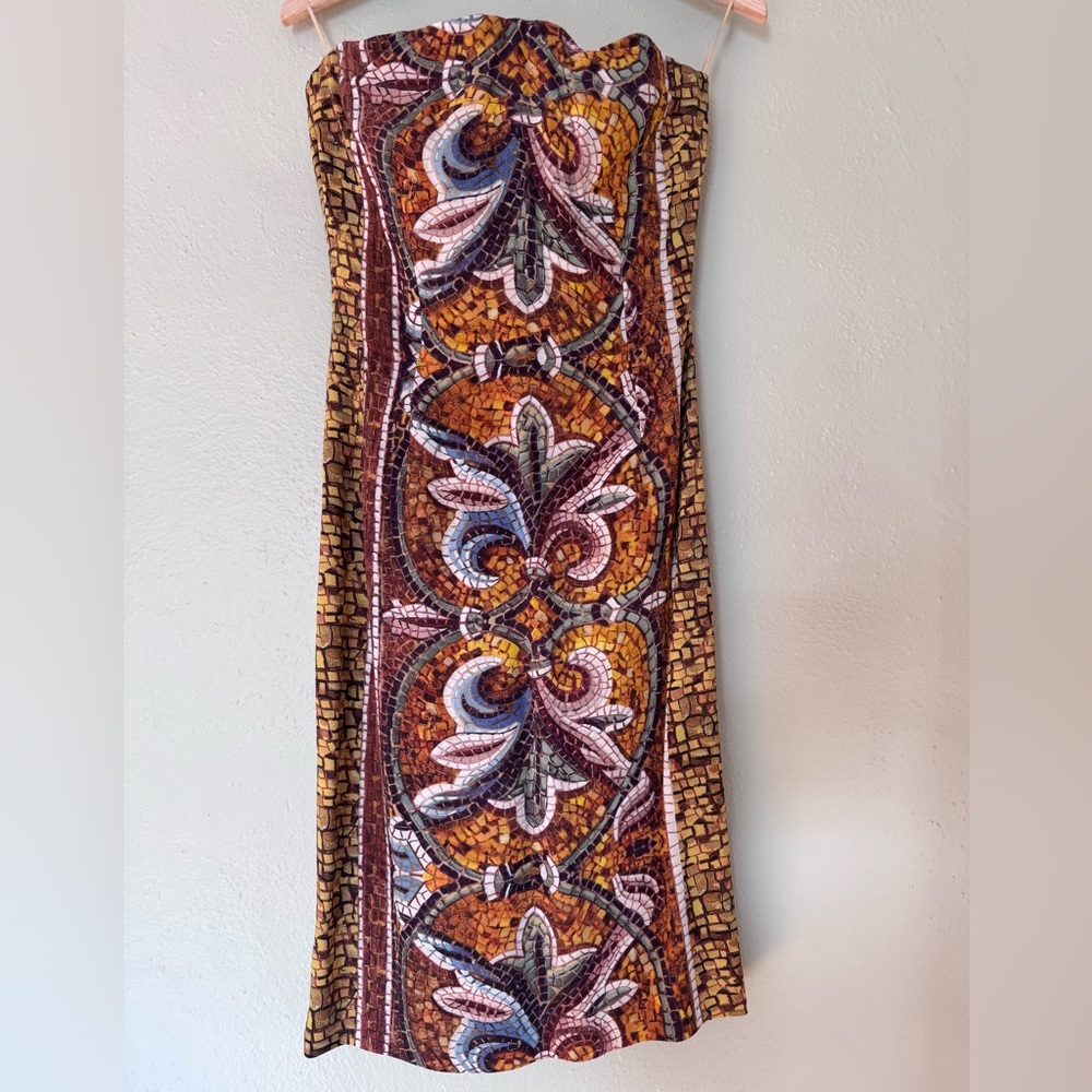 Dolce & Gabbana Fall/Winter 2013 Byzantine Collection Mosaic Corset Dress